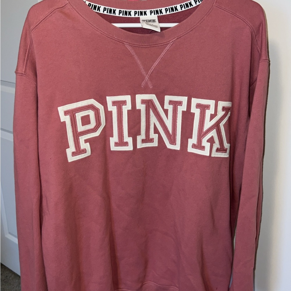PINK Victoria's Secret Pink Crew Neck Sweatshirt